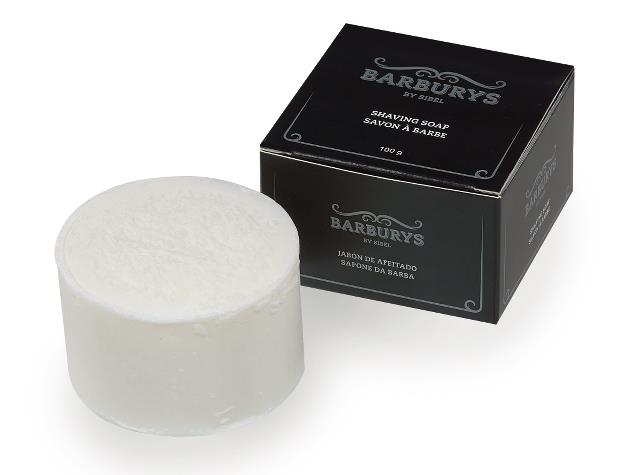 Мыло для бритья Sibel Barburys Shaving Soap, с квасцами и маслом ши, 100 г