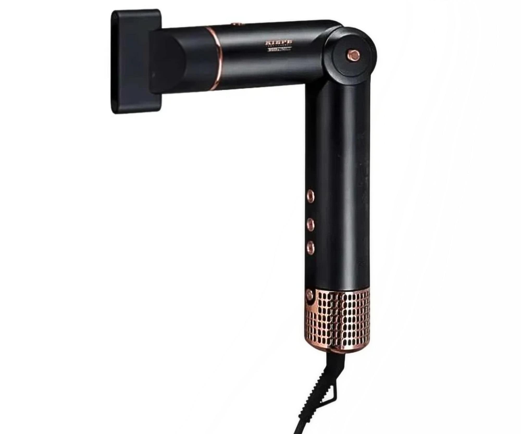 Мультистайлер Kiepe Professional Home Precision AirFlex с шестью насадками, 1500 Вт, чёрный