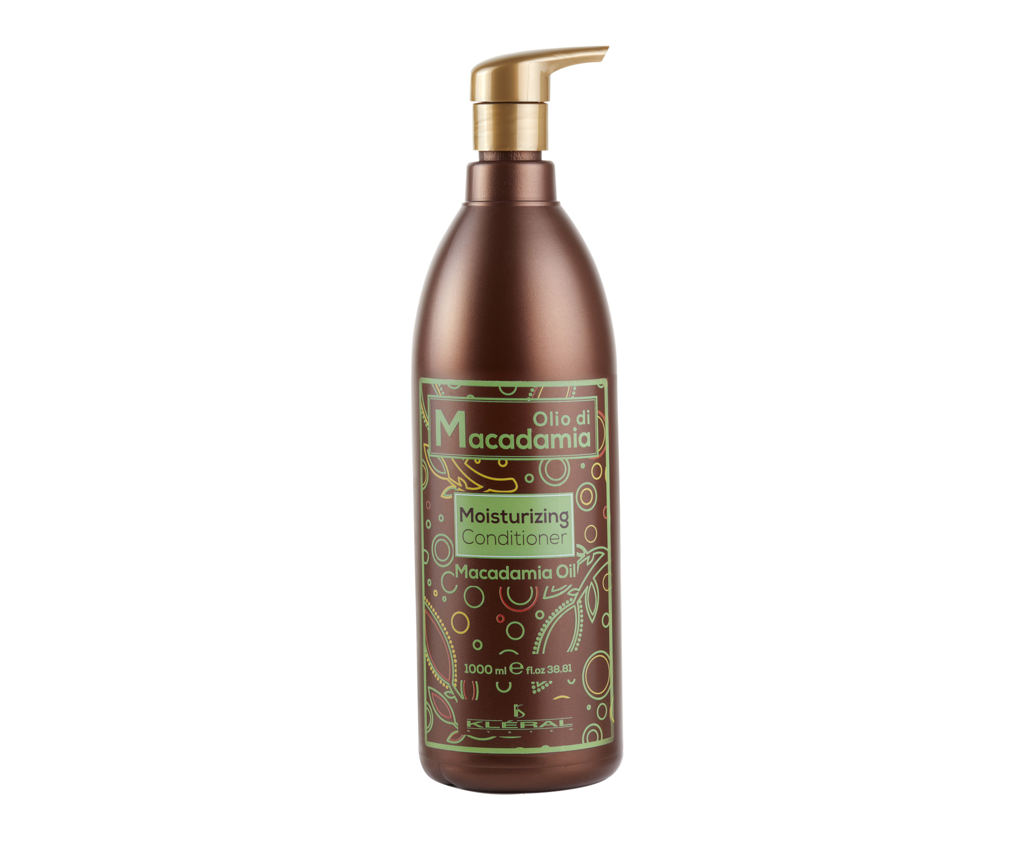 Кондиционер для волос Kleral System Olio di Macadamia Moisturizing увлажняющий, для сухих и ломких волос, 1000 мл