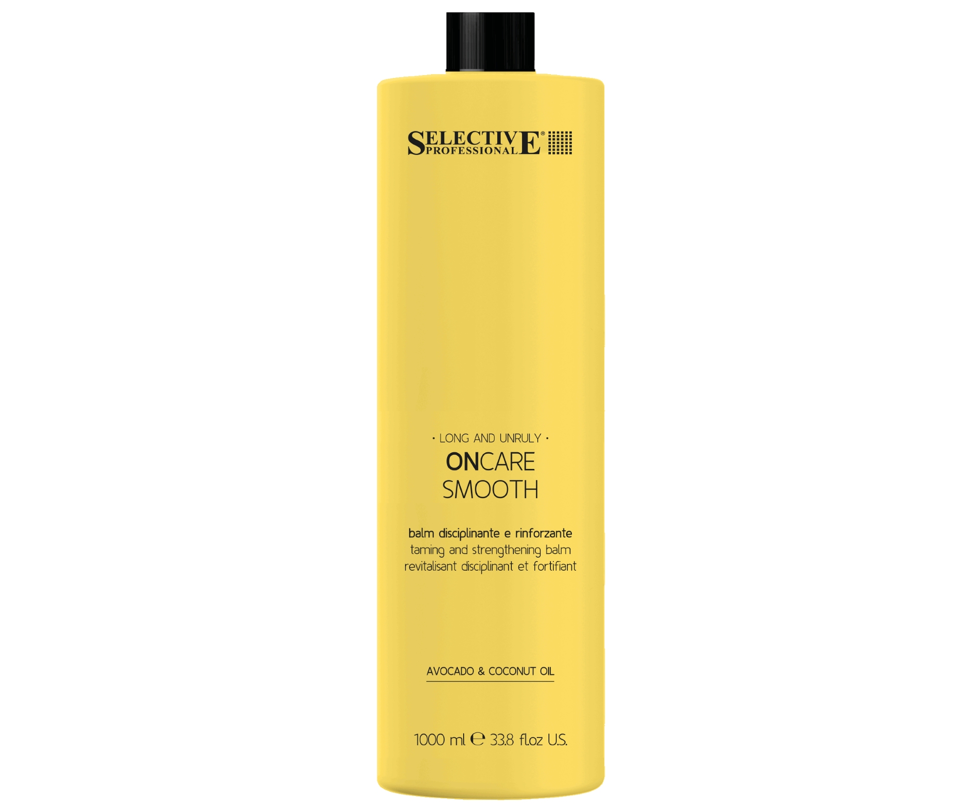 Кондиционер для волос Selective Professional OnCare Smooth Balm разглаживающий, для длинных и непослушных волос, 1000 мл