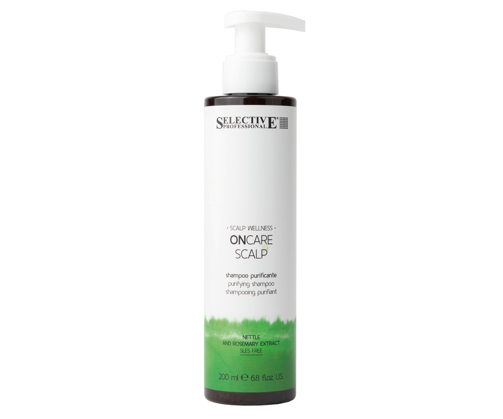 Шампунь против перхоти Selective Professional OnCare Scalp Purifying очищающий, 200 мл