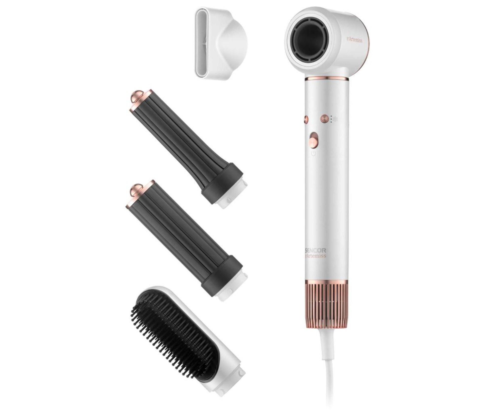 Мультистайлер Sencor Artemiss Hot Air Styler SHS 9100RS, 1300 Вт, белый