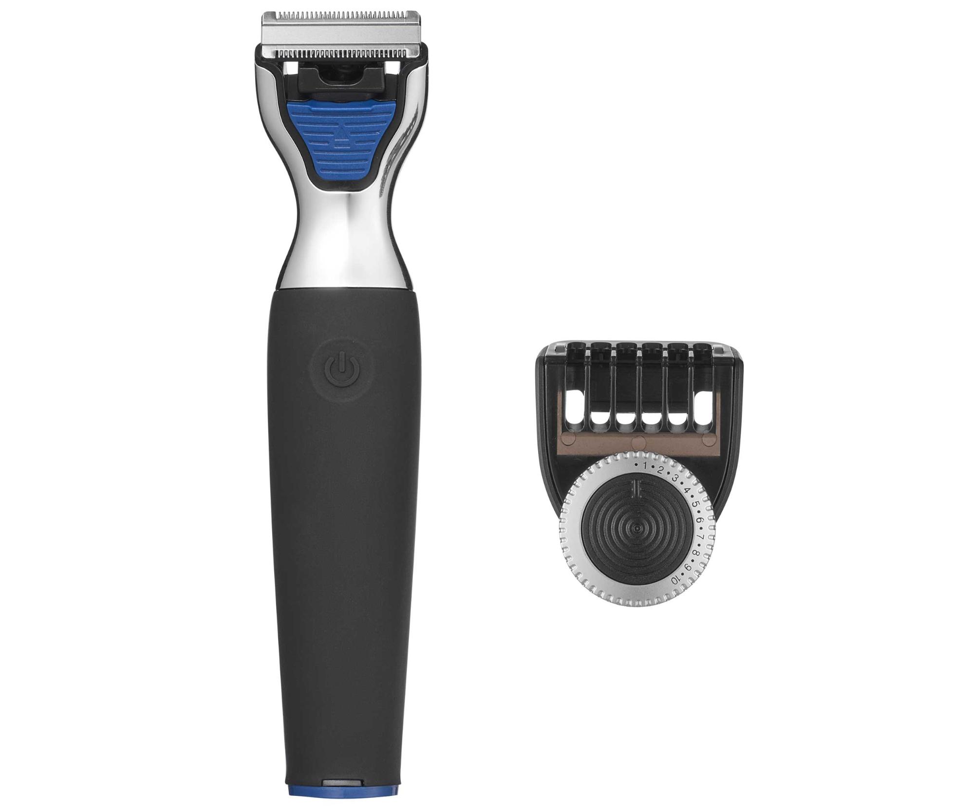Мультитриммер Sencor Multifunction Blade SHP 0460BK, для бороды и тела, 60 минут работы, чёрный