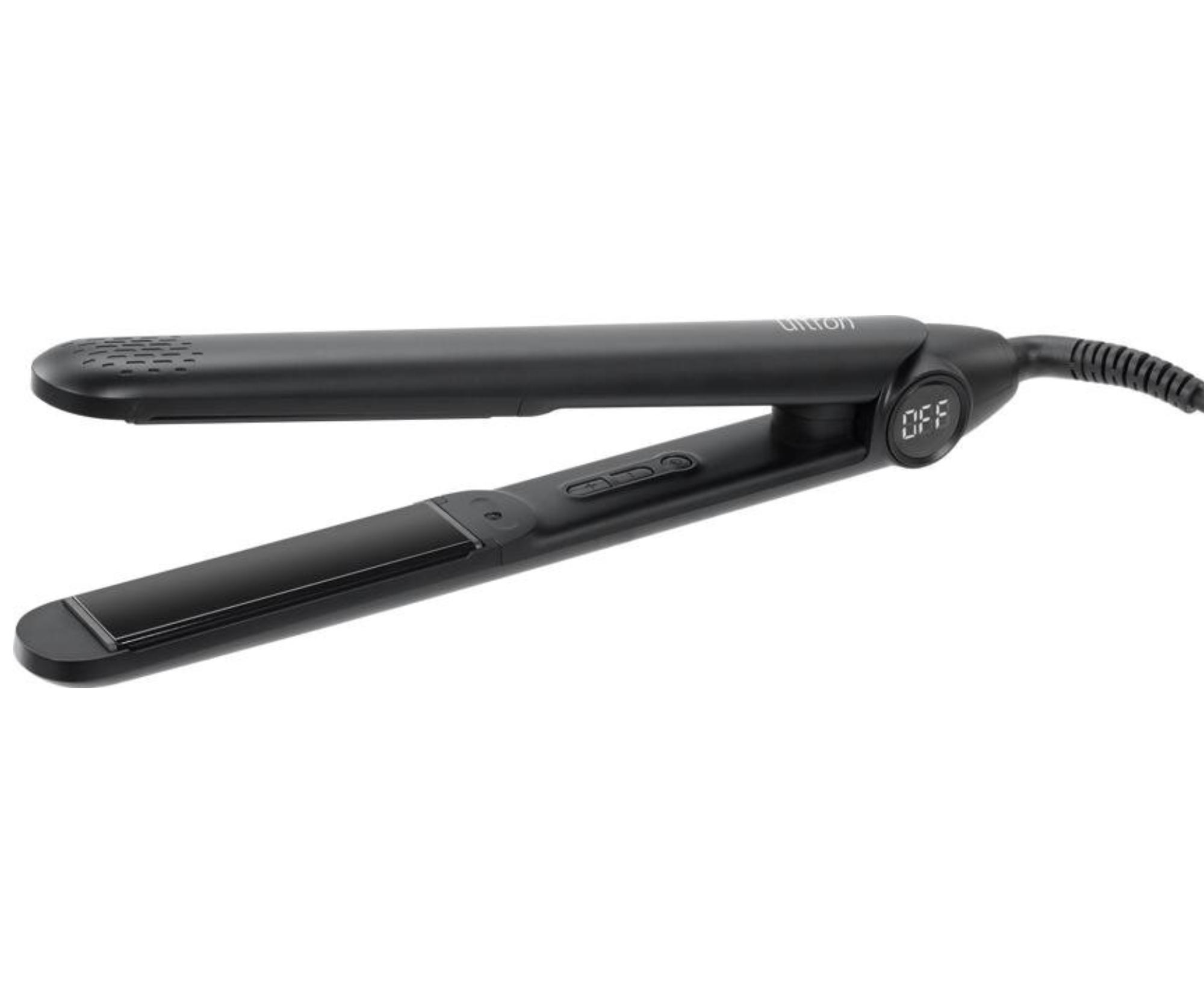 Выпрямитель для волос Ultron Girra, титановое покрытие, чёрный