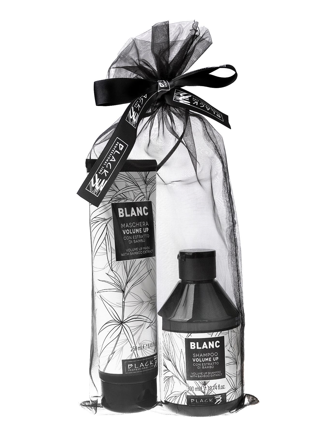 Набор: шампунь и маска Black Professional Blanc для объёма, для тонких волос