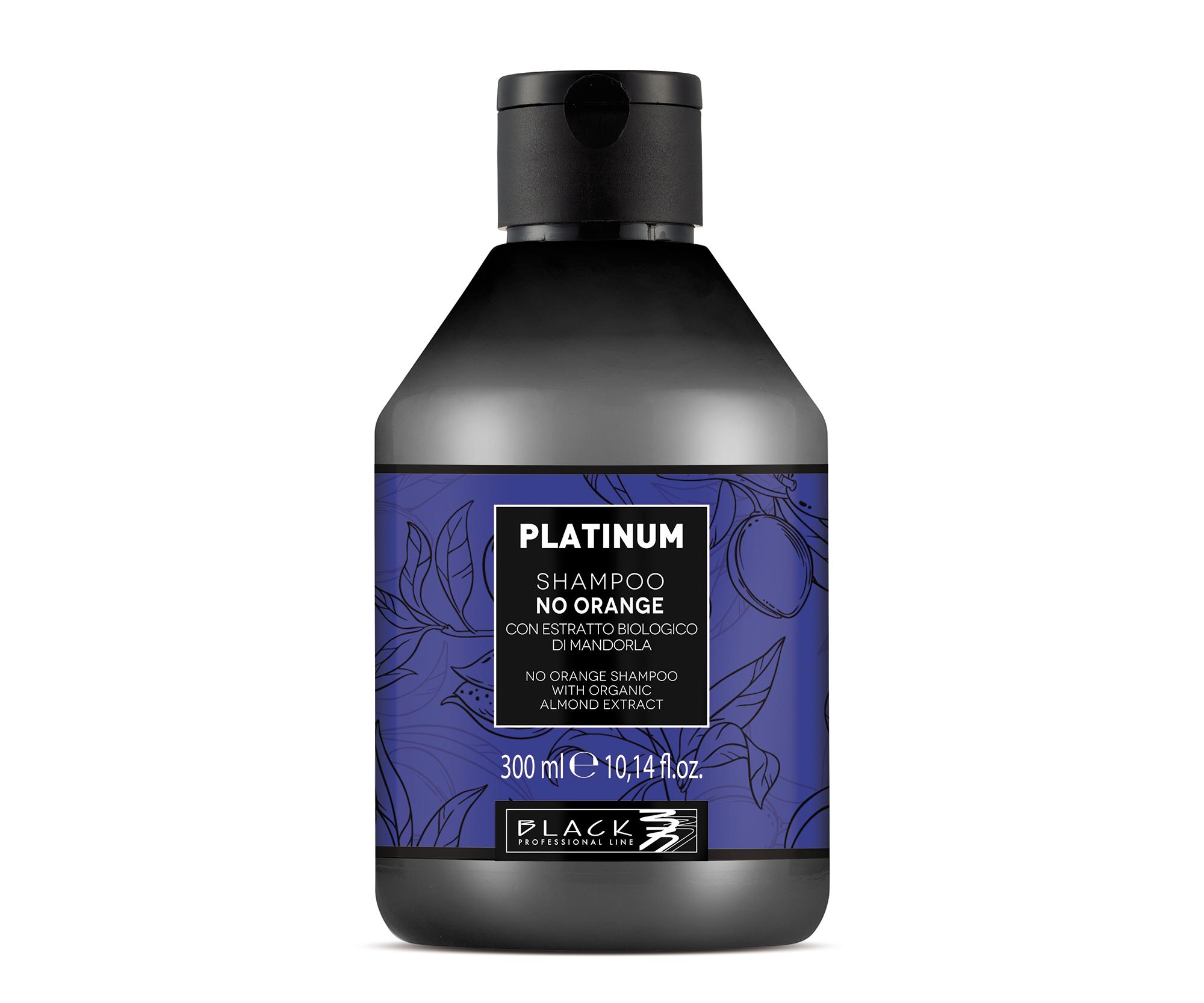 Шампунь Black Professional Platinum No Orange против оранжевых оттенков, для тёмных волос, 300 мл