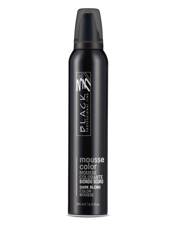 Тонирующая пена для волос Black Professional Mousse Color, фиксирующая, оттенок тёмный блонд, 200 мл