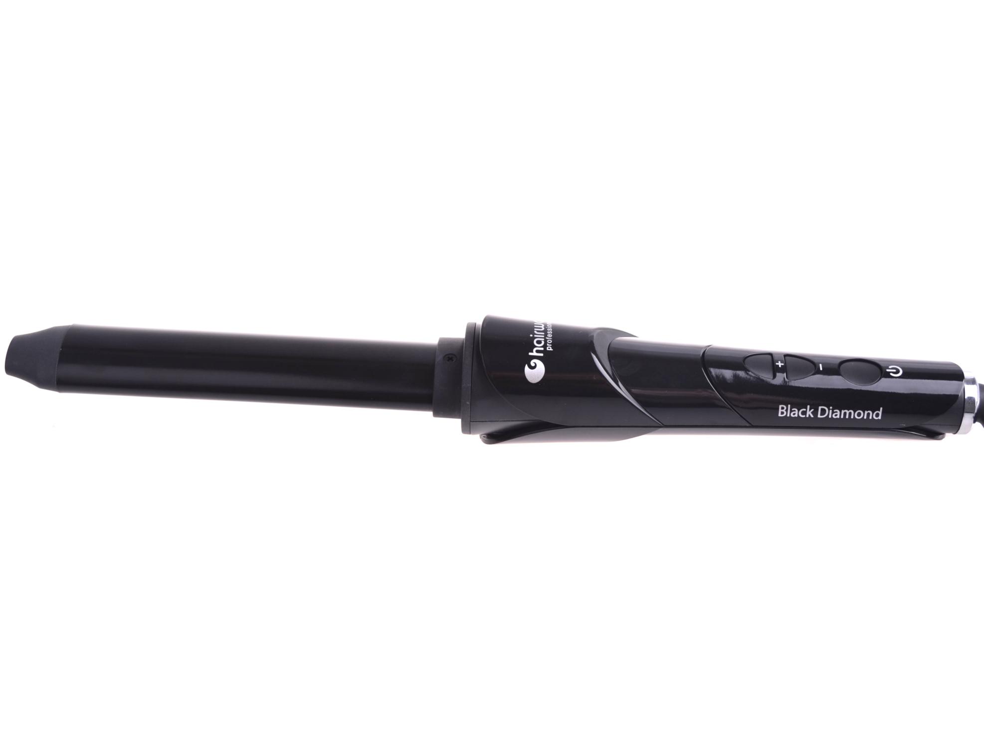 Плойка Hairway Black Diamond овальная, 30x16 мм, с ионизацией