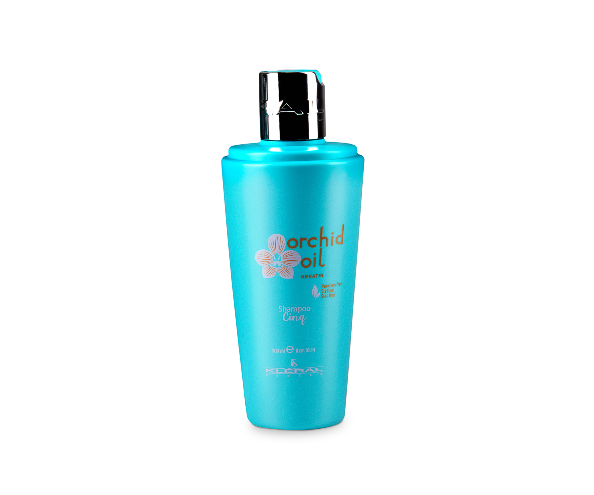 Шампунь Kleral System Orchid Oil Keratin Cinq Shampoo защитный, увлажняющий, 300 мл