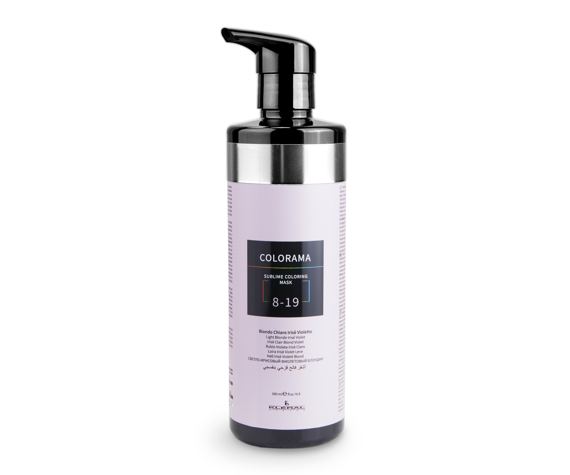 Оттеночная маска Kleral System Colorama полуперманентная, оттенок 8.19 Light Blonde Irise Violet, 500 мл