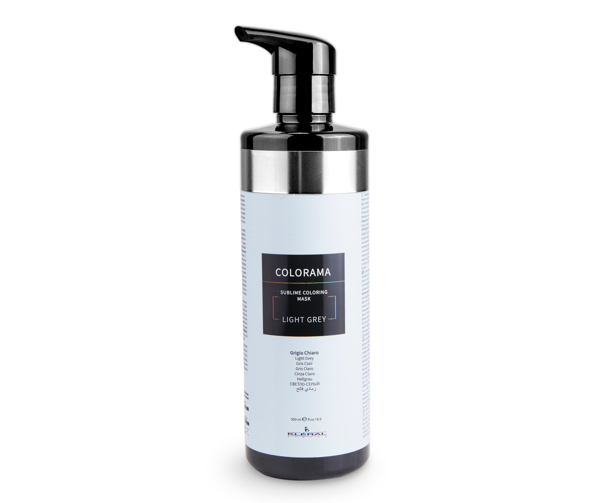 Оттеночная маска Kleral System Colorama полуперманентная, оттенок Light Grey, 500 мл