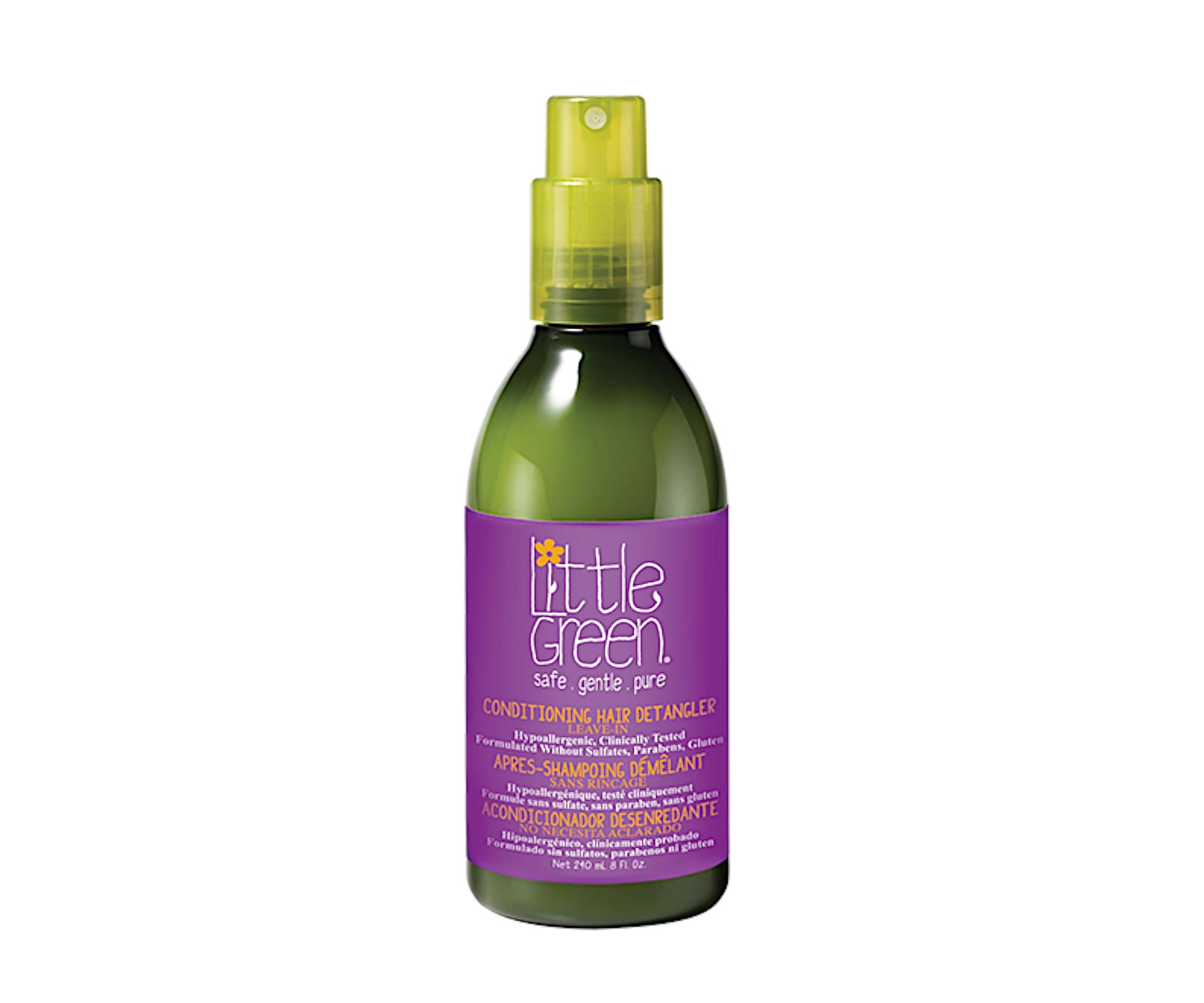 Детский несмываемый спрей-кондиционер Little Green Kids Conditioning Hair Detangler для лёгкого расчёсывания, 240 мл