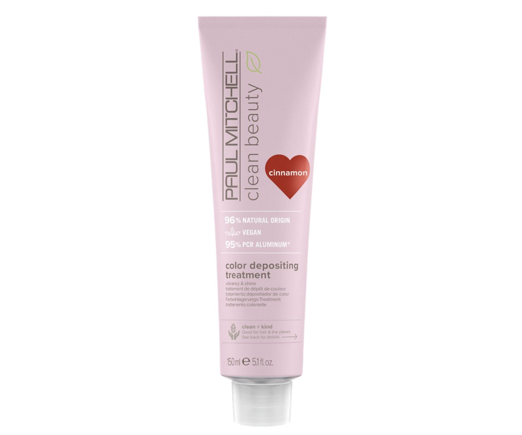 Тонирующая маска для волос Paul Mitchell Clean Beauty Color Depositing Treatment, питательная, 150 мл, оттенок cynamonowa