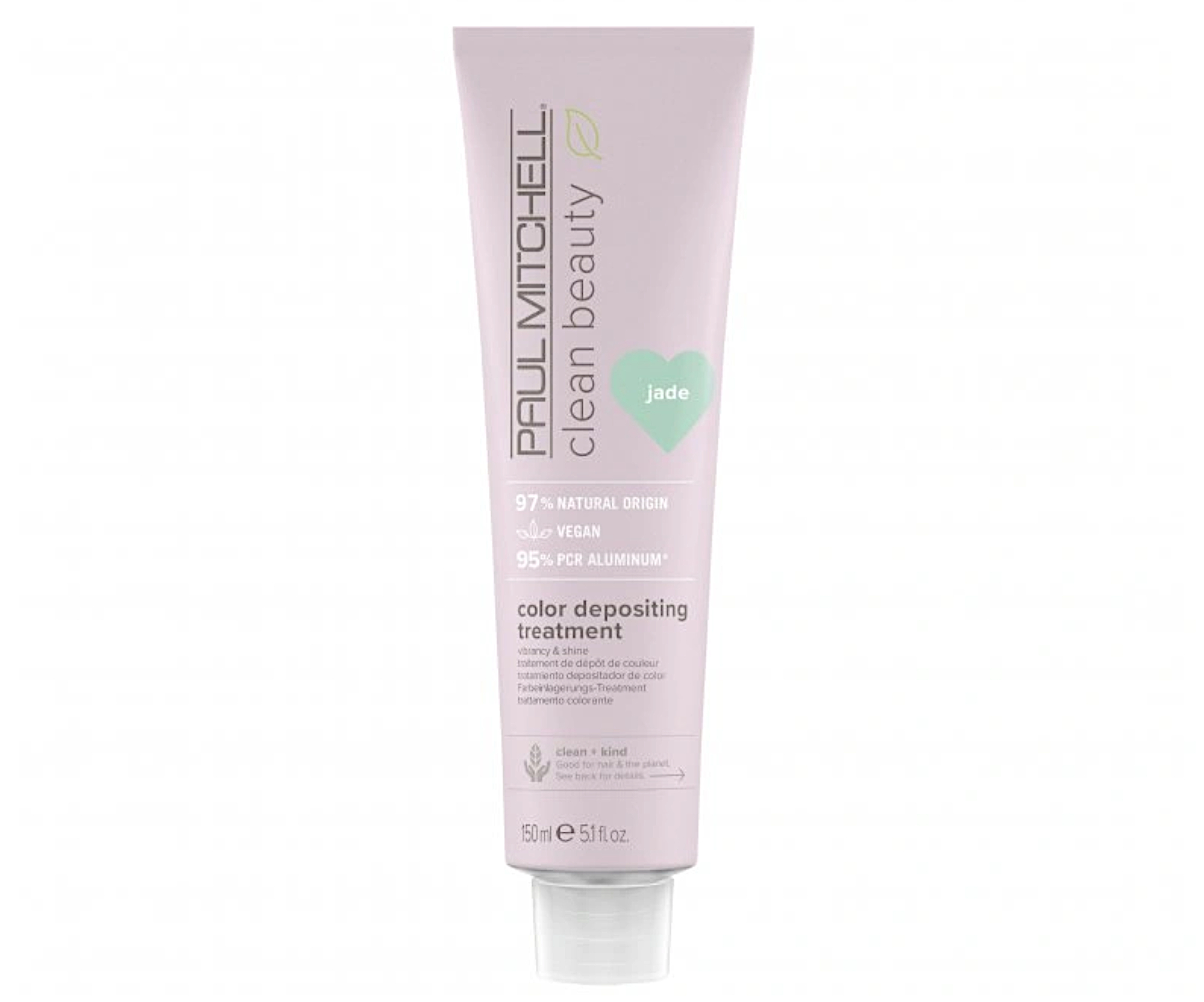 Тонирующая маска для волос Paul Mitchell Clean Beauty Color Depositing Treatment, питательная, 150 мл, оттенок turkusowa