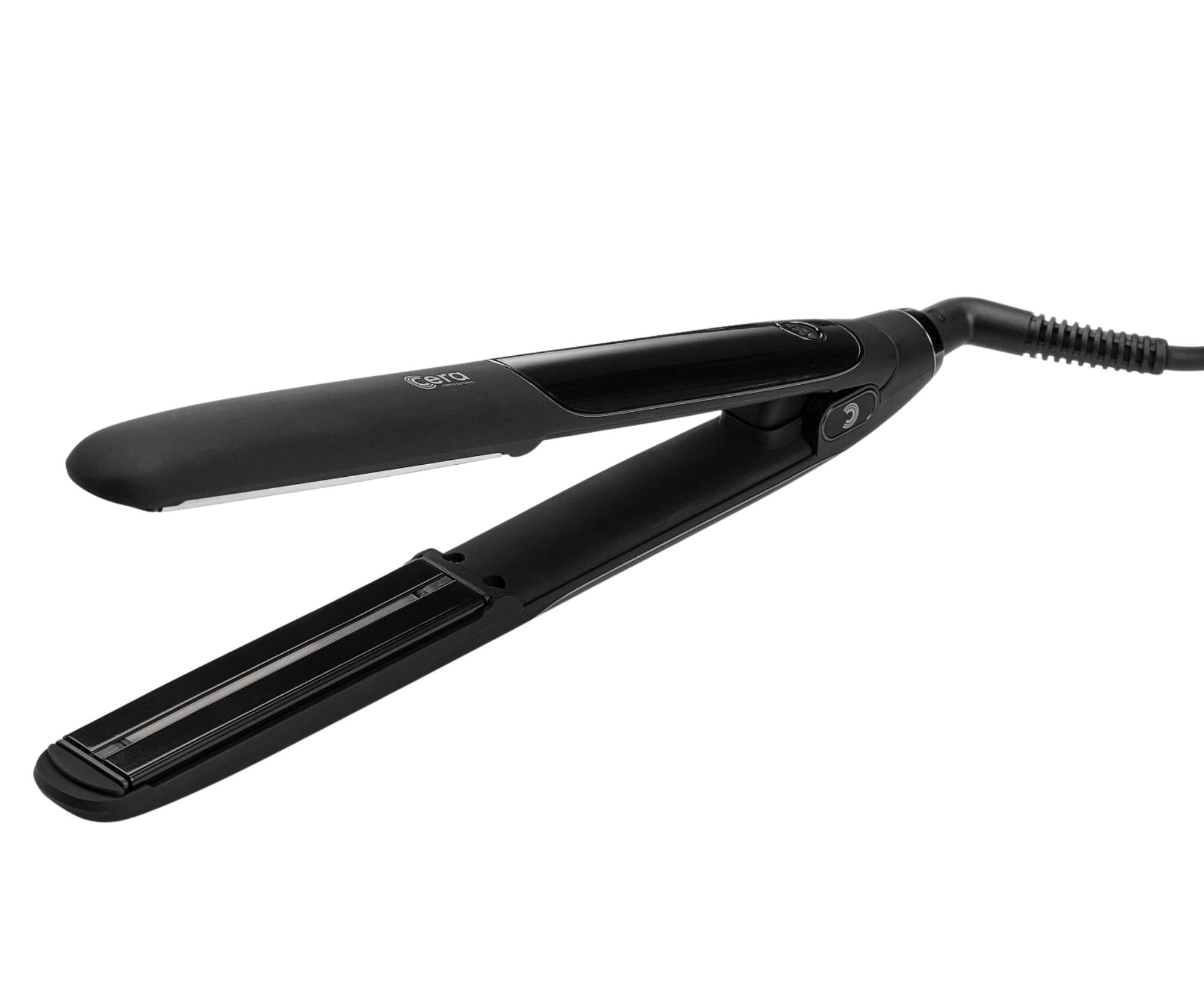 Инфракрасный выпрямитель для волос Cera Infrared Straightener 28471, подвижные пластины, 43 Вт, чёрный