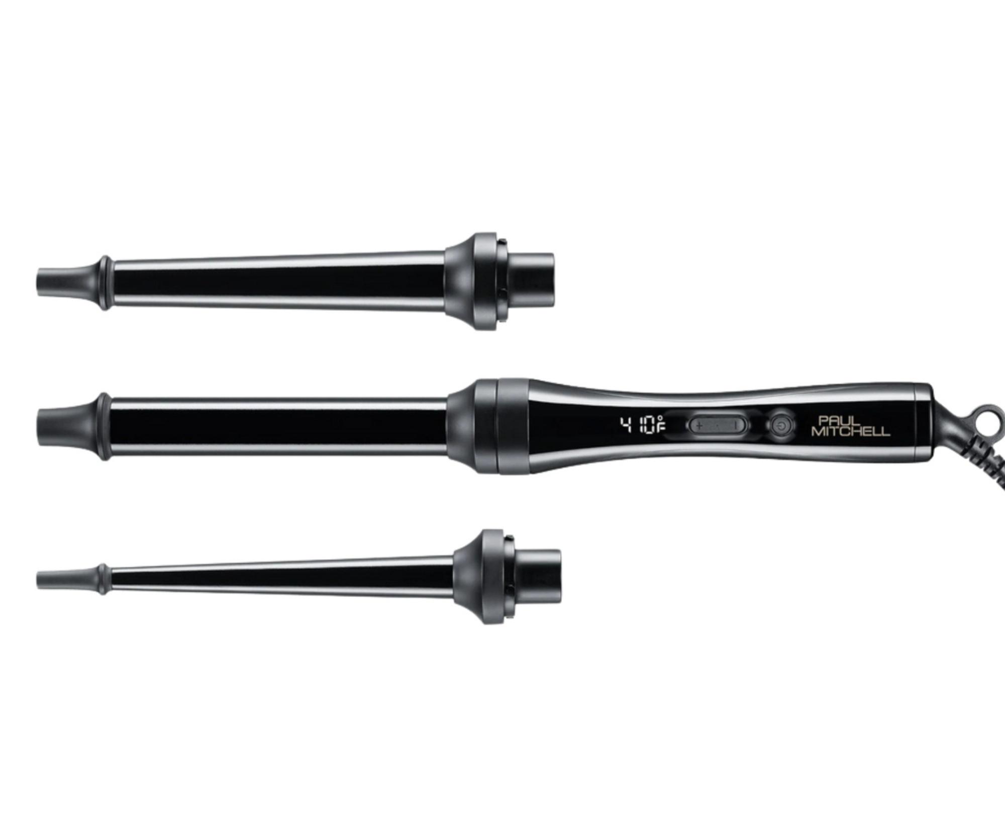 Плойка Paul Mitchell Unclipped 3-in-1, керамическое покрытие, чёрная