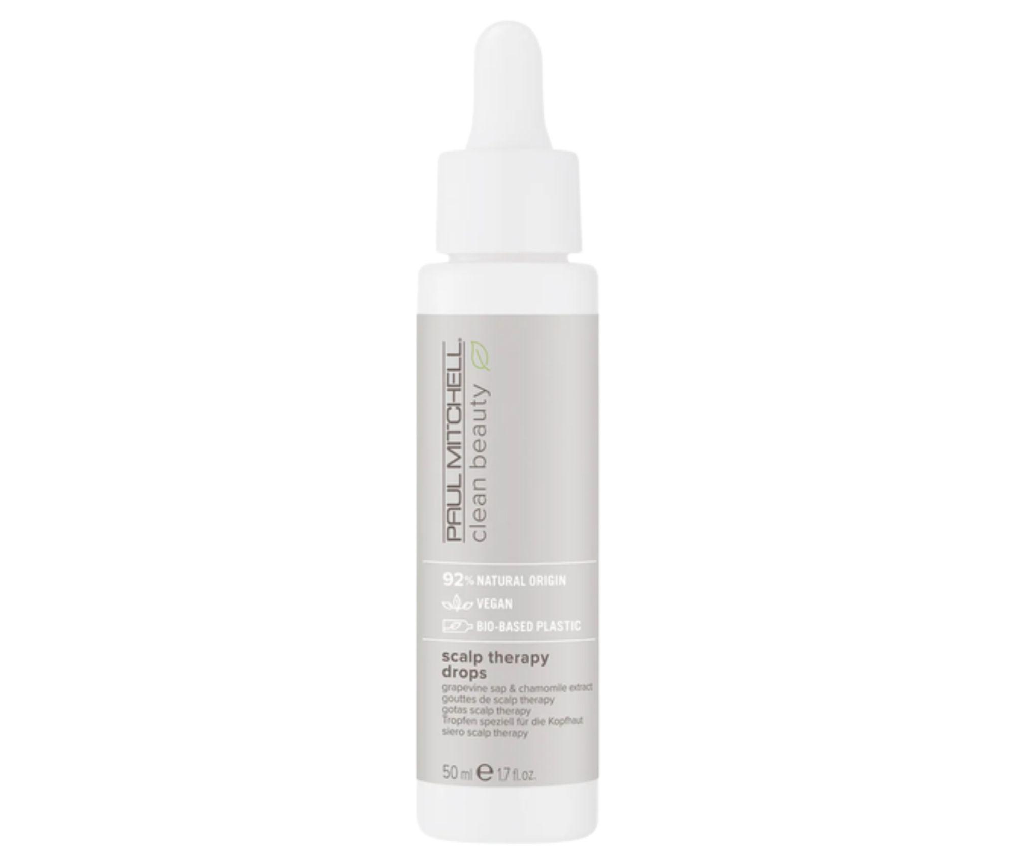Сыворотка для кожи головы Paul Mitchell Clean Beauty Scalp Therapy Drops, успокаивающая, для чувствительной кожи головы, 50 мл