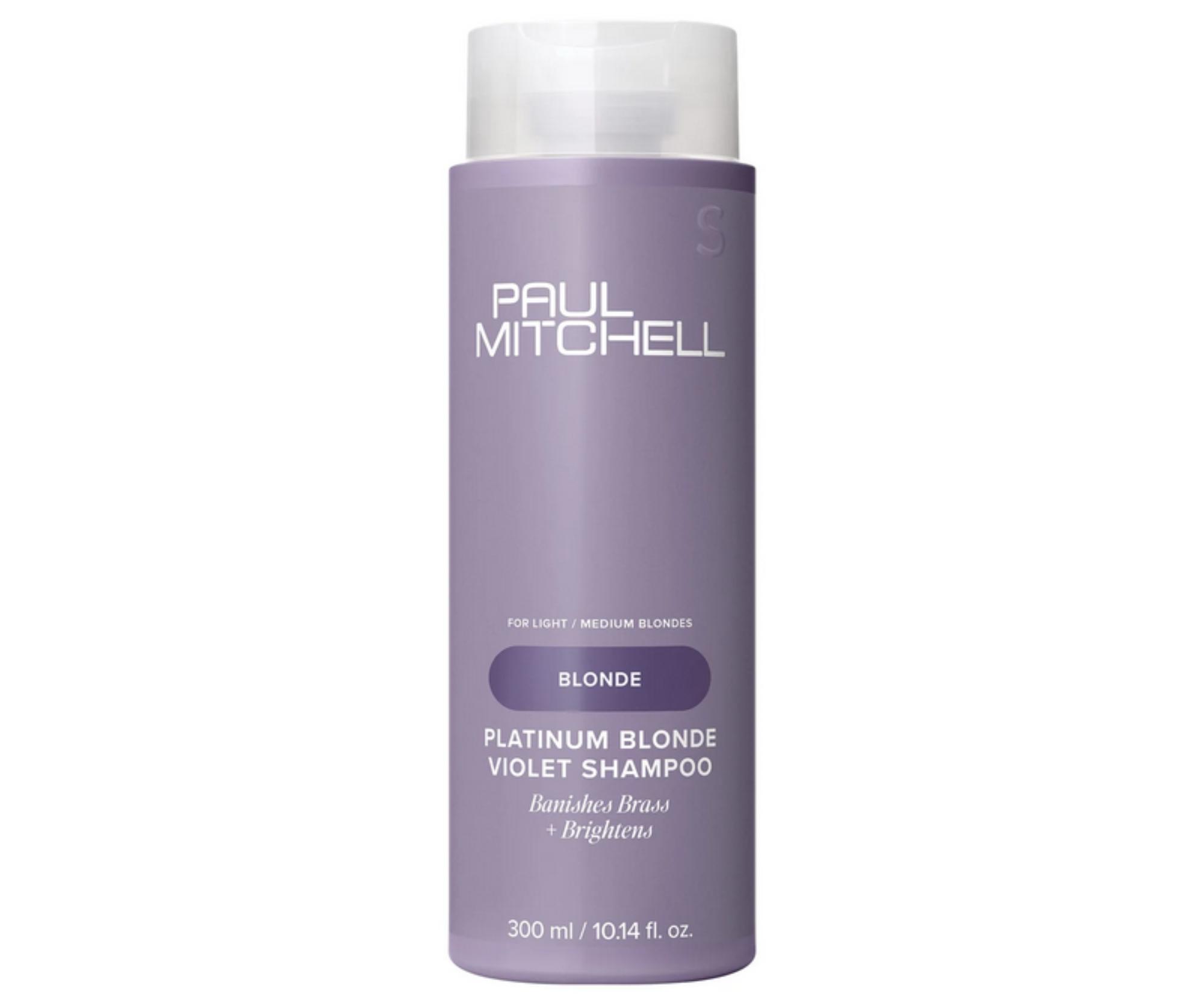 Оттеночный шампунь Paul Mitchell Blonde Platinum Blonde Violet против желтизны, для светлых и седых волос