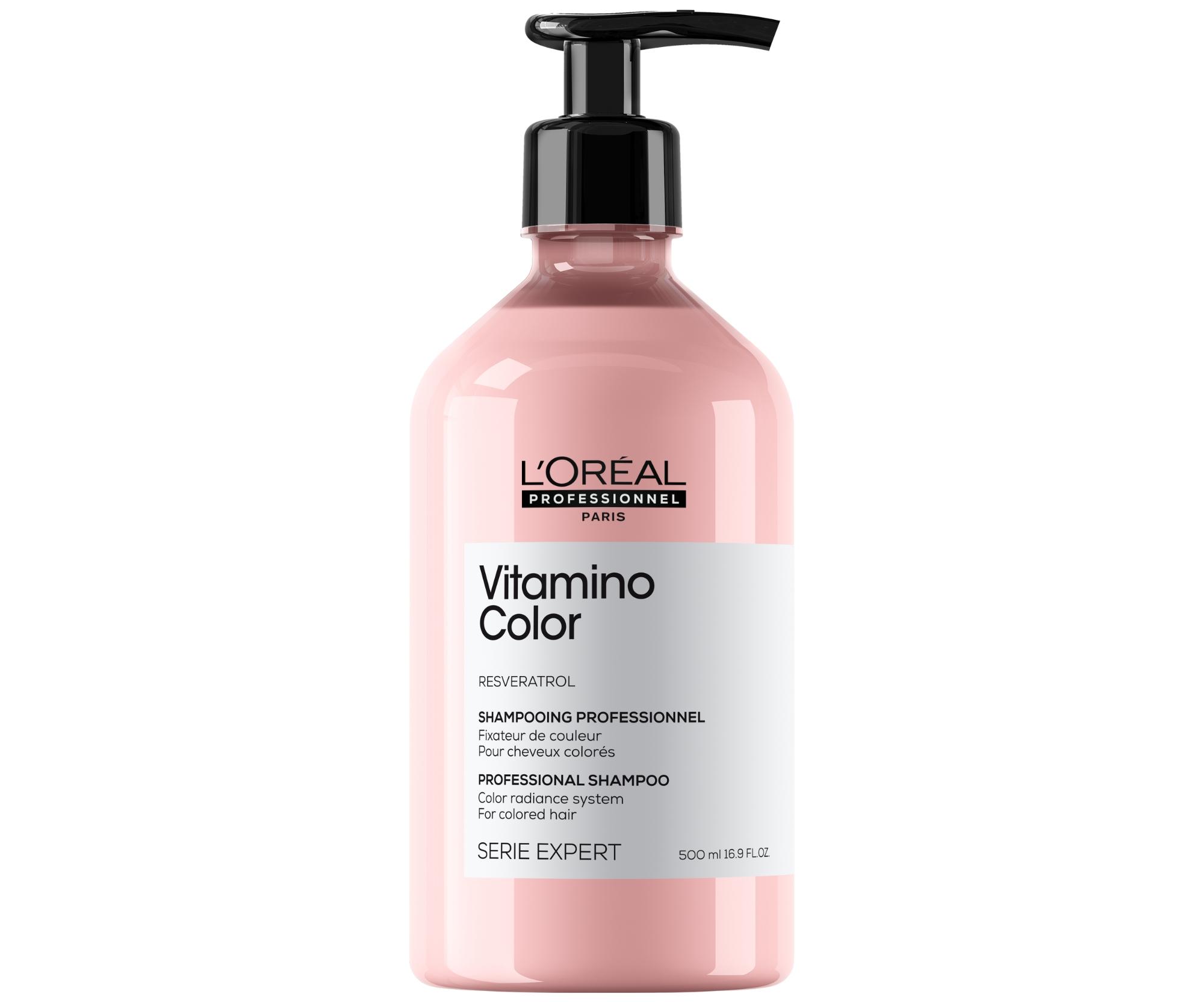 Szampon do włosów farbowanych Loréal Professionnel Serie Expert Vitamino Color - 500 ml - L’Oréal Professionnel + bezpłatny prezent