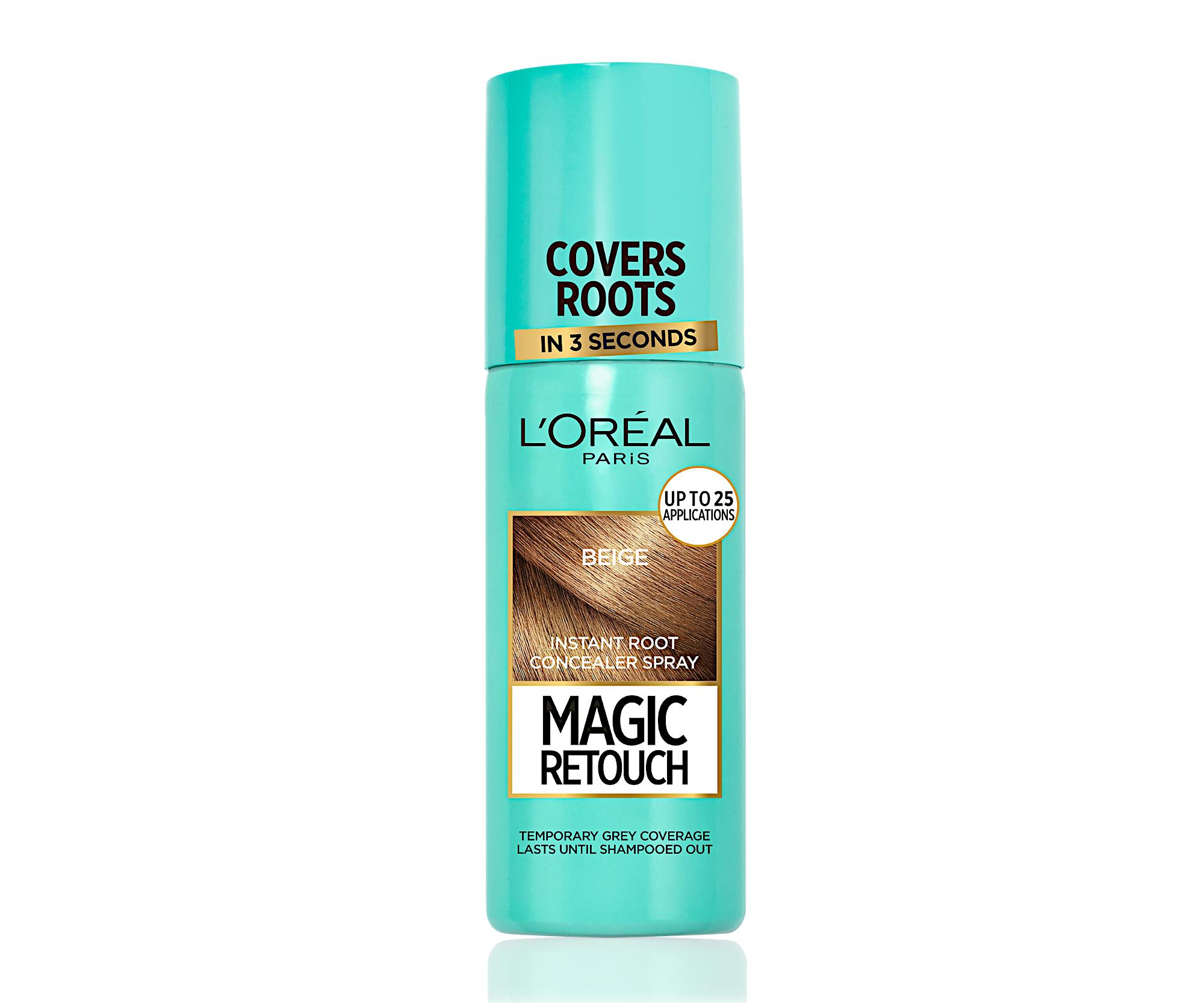 Spray do retuszu odrostów Loréal Paris Magic Retouch - 75 ml -  beżowy - L’Oréal Paris