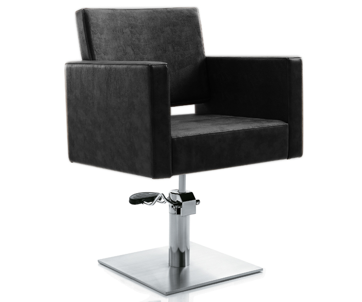 Fotel fryzjerski SilverFox 51107 - czarny + bezpłatny prezent