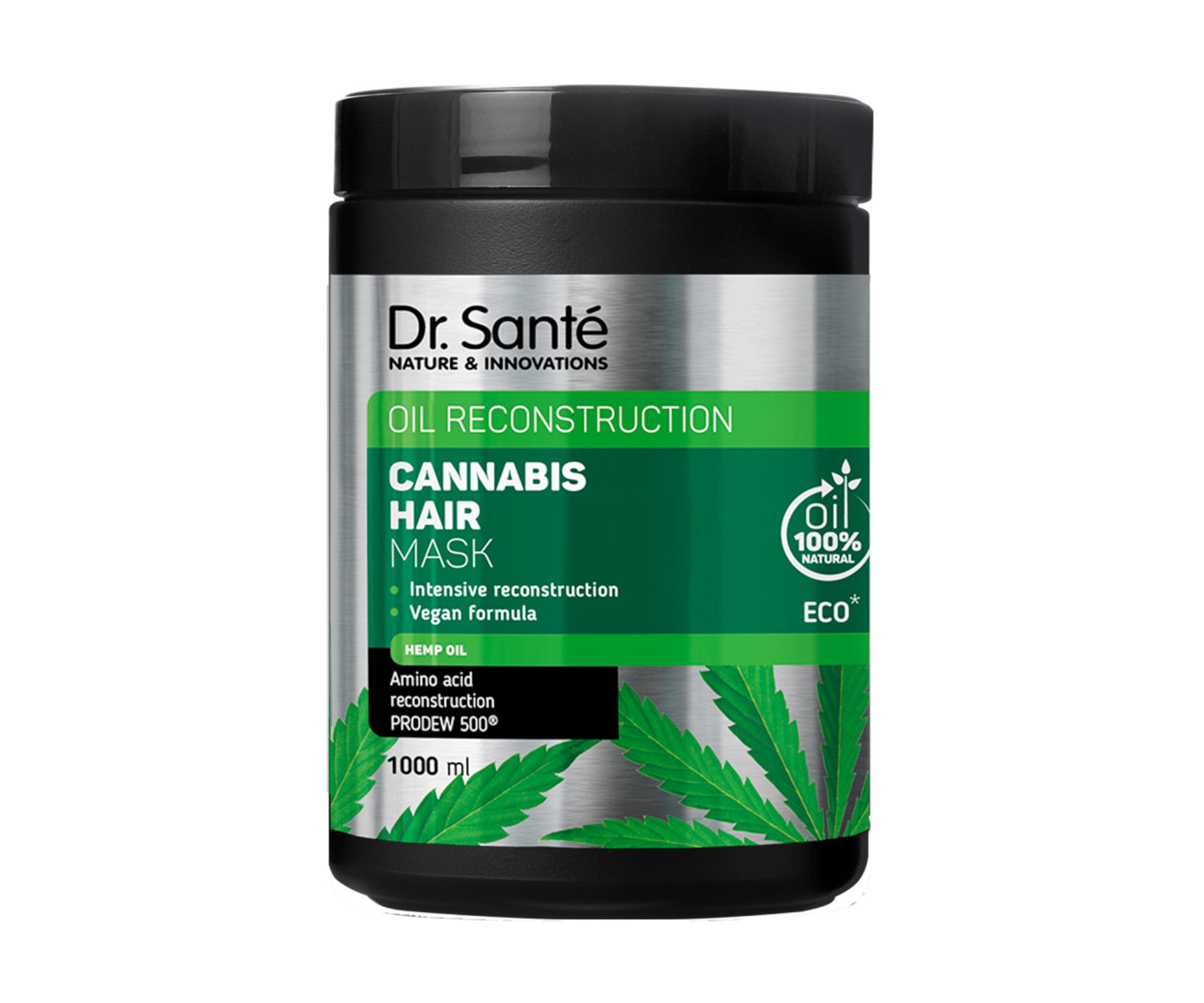 Maska do włosów osłabionych i zniszczonych Dr. Santé Cannabis Hair - 1000 ml