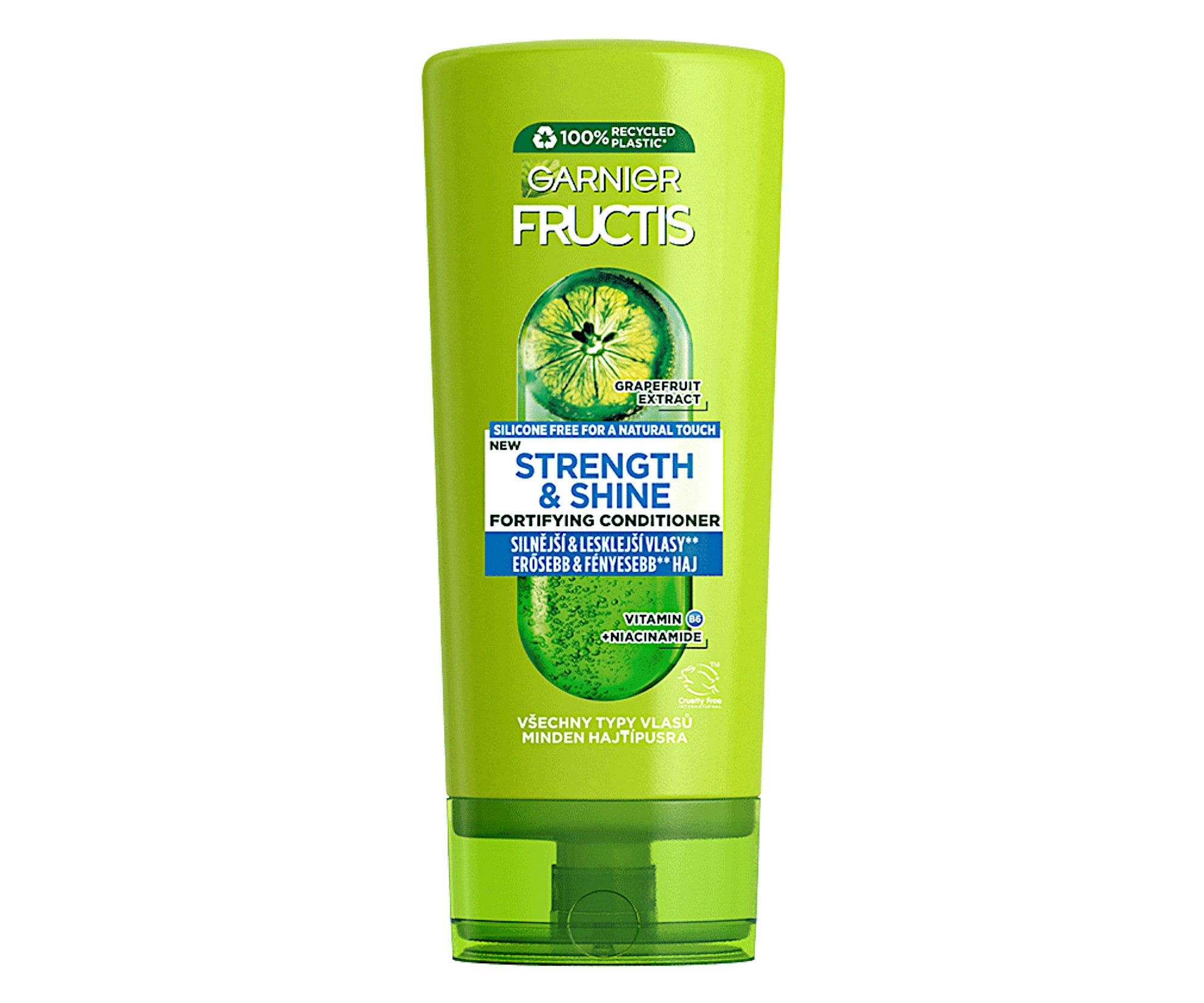 Odżywka wzmacniająca do włosów bez połysku i siły Garnier Fructis Strength  a  Shine Fortifying Conditioner - 200 ml