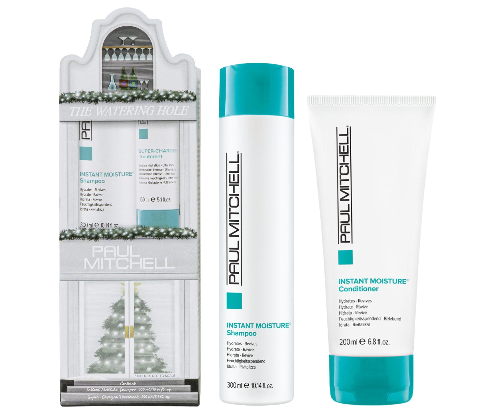 Zestaw upominkowy nawilżający do włosów Paul Mitchell Instant Moisture Duo + bezpłatny prezent