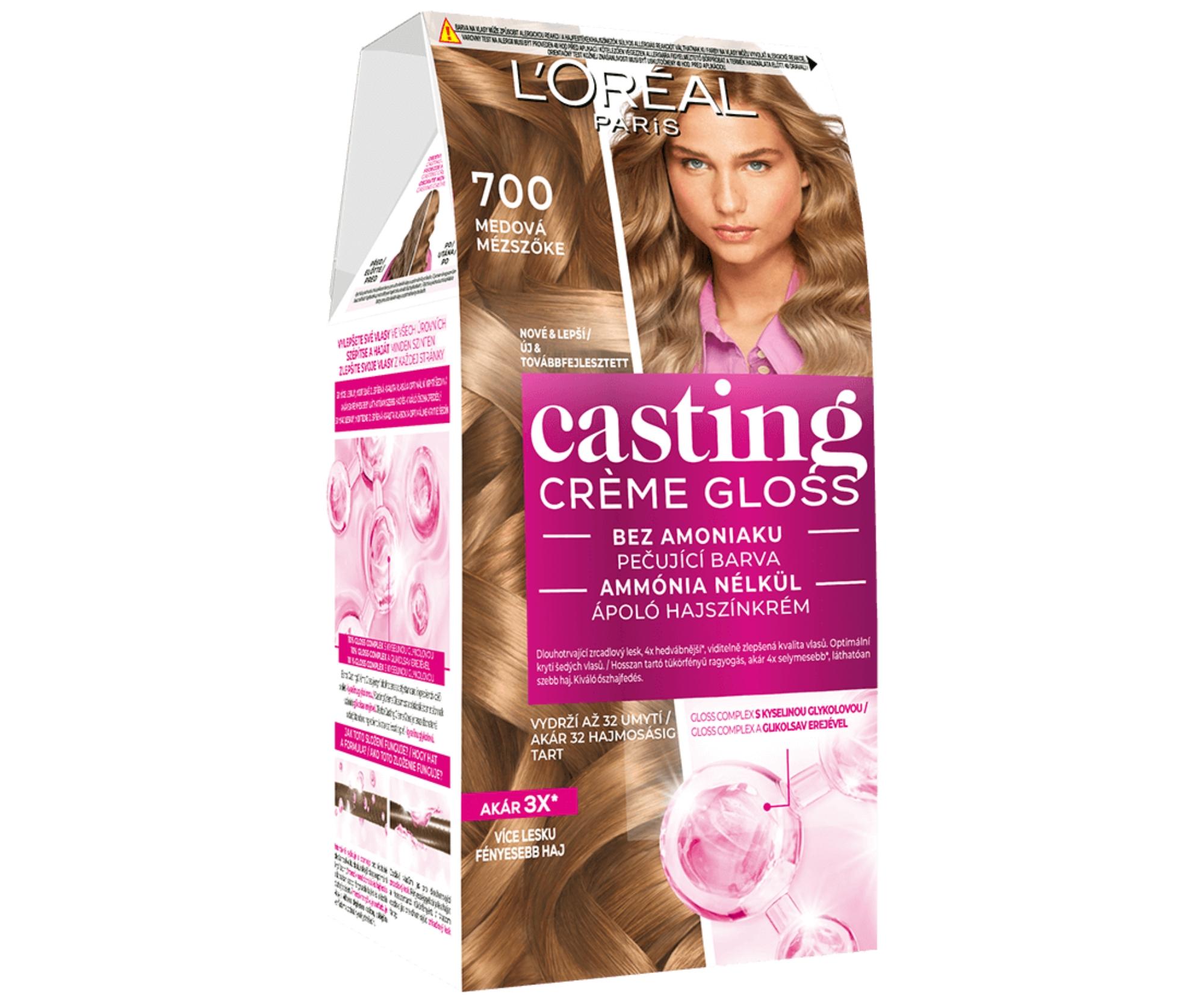Farba do włosów bez amoniaku Loréal Casting Créme Gloss - 700 blond - L’Oréal Paris