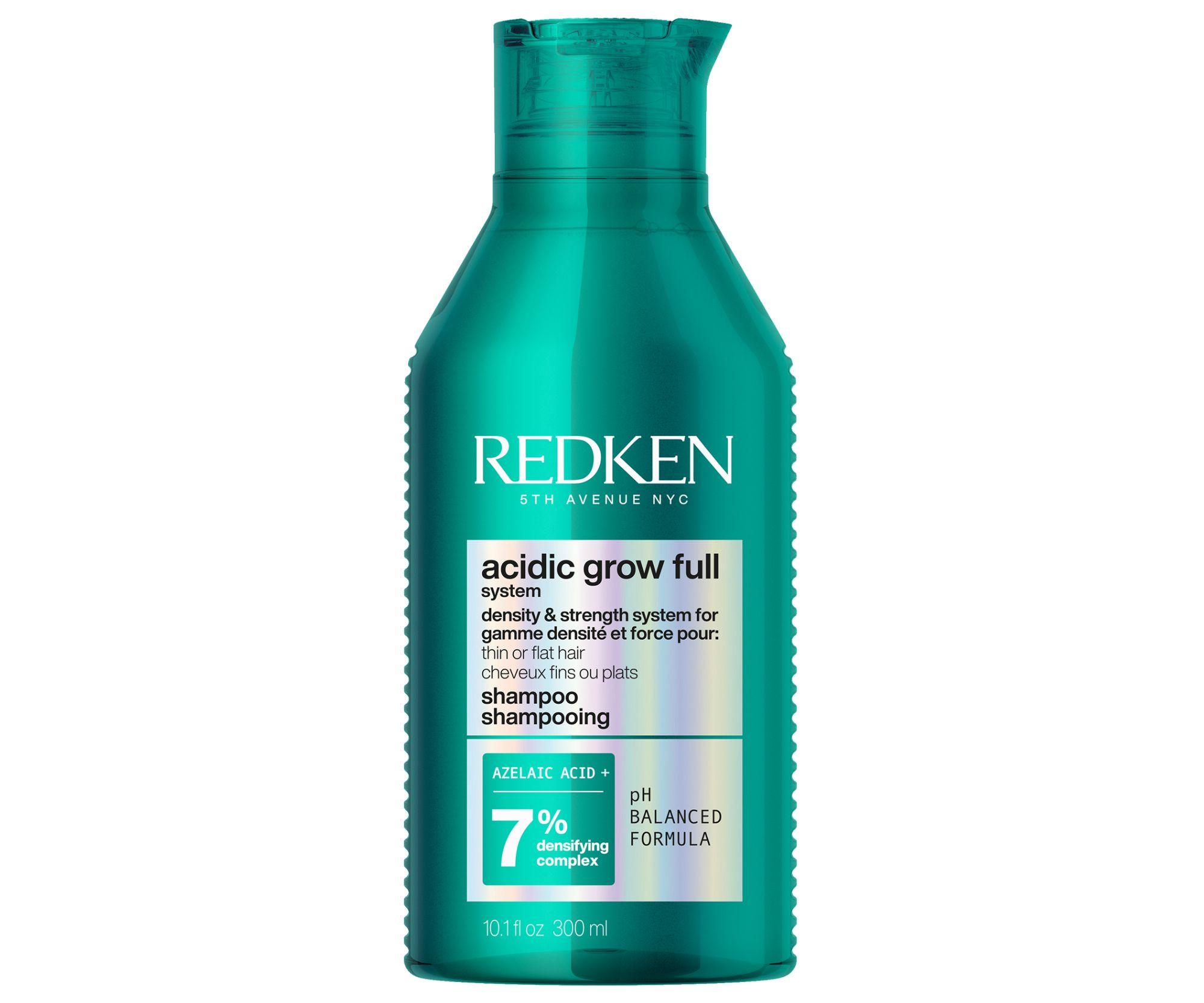 Szampon nadający gęstość i objętość włosom cienkim, oklapniętym i normalnym Redken Acidic Grow Full System Shampoo - 300 ml + bezpłatny prezent