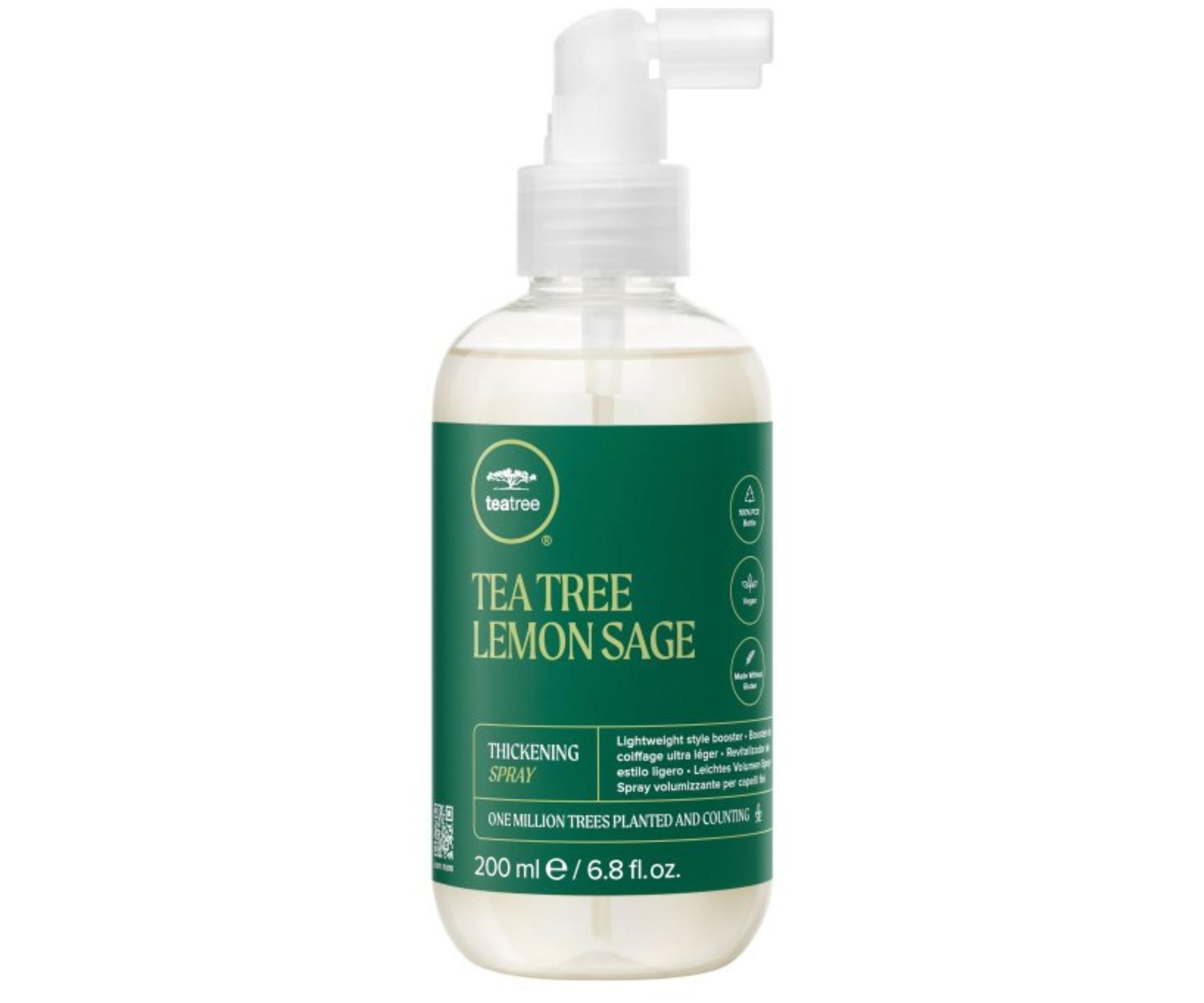 Spray zwiększający objętość włosów Paul Mitchell Tea Tree Lemon Sage Thickening Spray - 200 ml + bezpłatny prezent