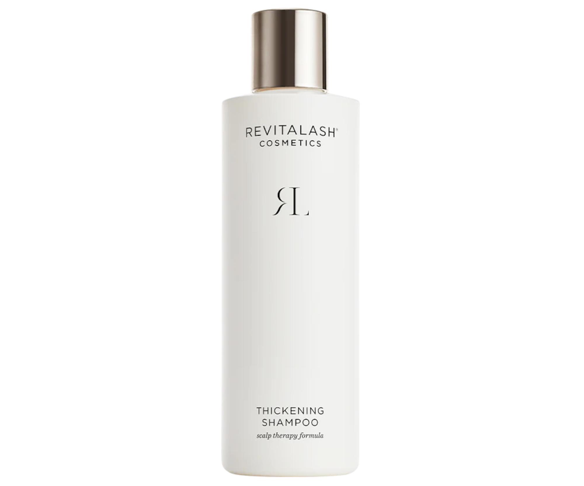 Szampon regenerujący do włosów zniszczonych, łamliwych i osłabionych bez objętości RevitaLash Thickening Shampoo - 250 ml + bezpłatny prezent