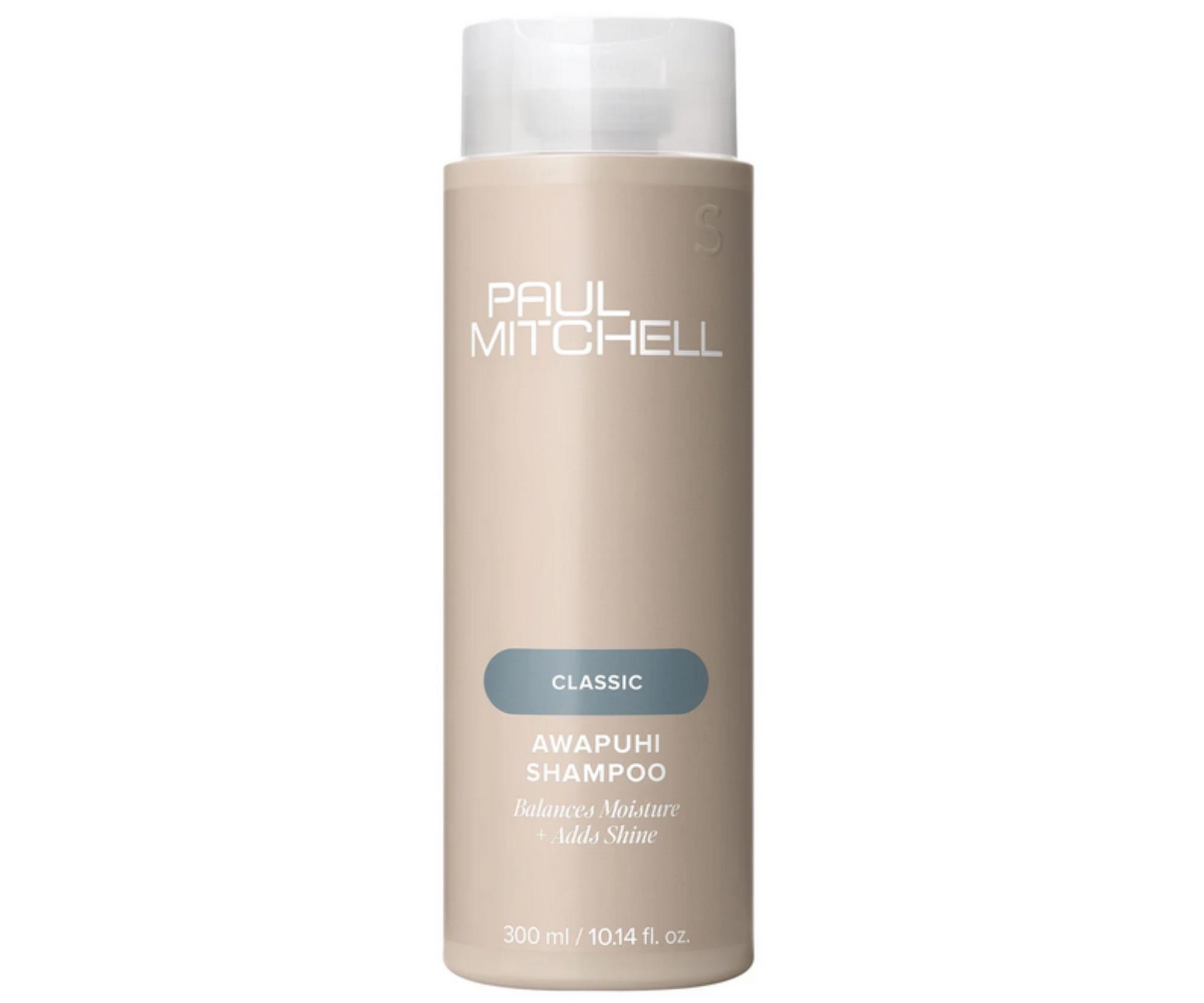 Delikatnie oczyszczający szampon nawilżający Paul Mitchell Classic Awapuhi Shampoo - 300 ml + bezpłatny prezent
