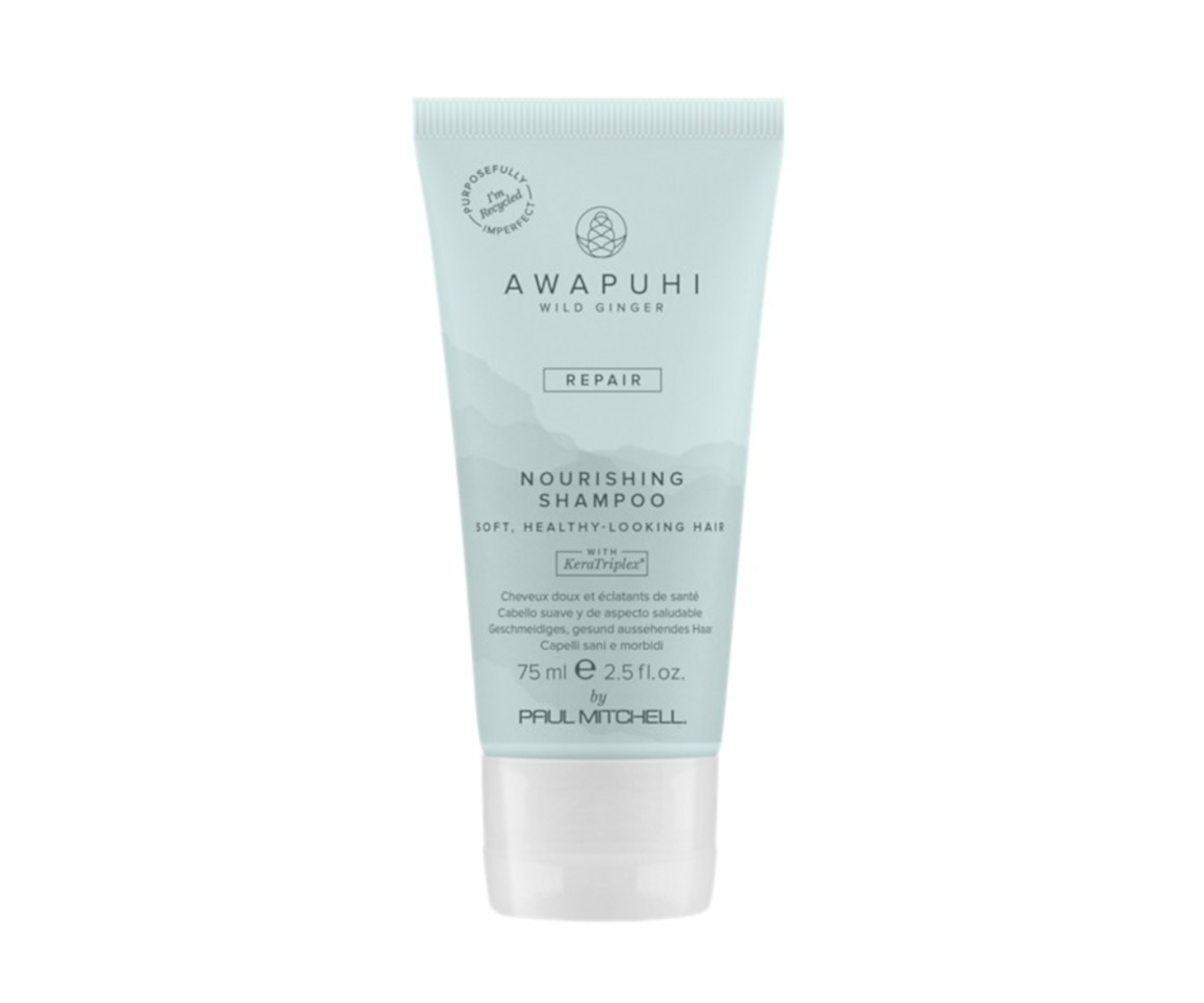 Szampon regenerujący do włosów zniszczonych Paul Mitchell Awapuhi Wild Ginger® Repair - 75 ml + bezpłatny prezent