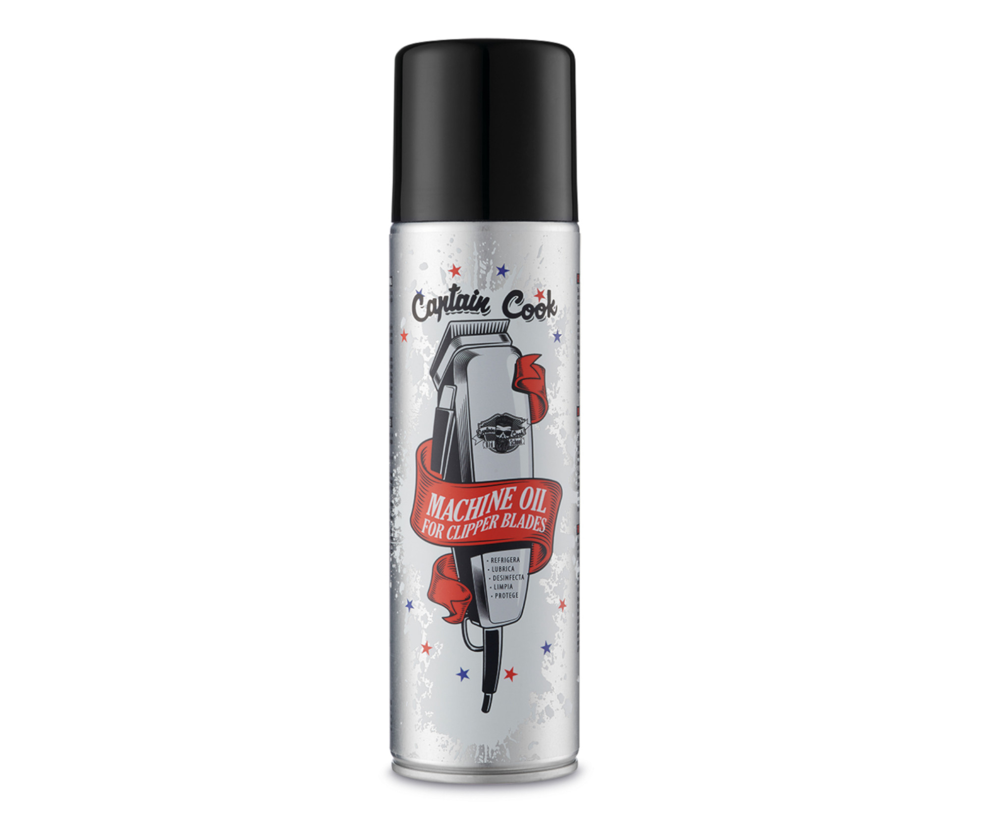 Olej w sprayu do maszynek i nożyczek Captain Cook Machine Oil For Clipper Blades - 500 ml (06395)