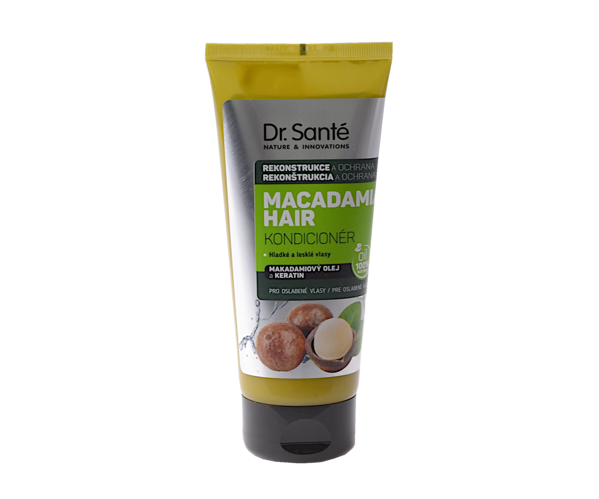 Odżywka odbudowująca do włosów zniszczonych Dr. Santé Macadamia - 200 ml