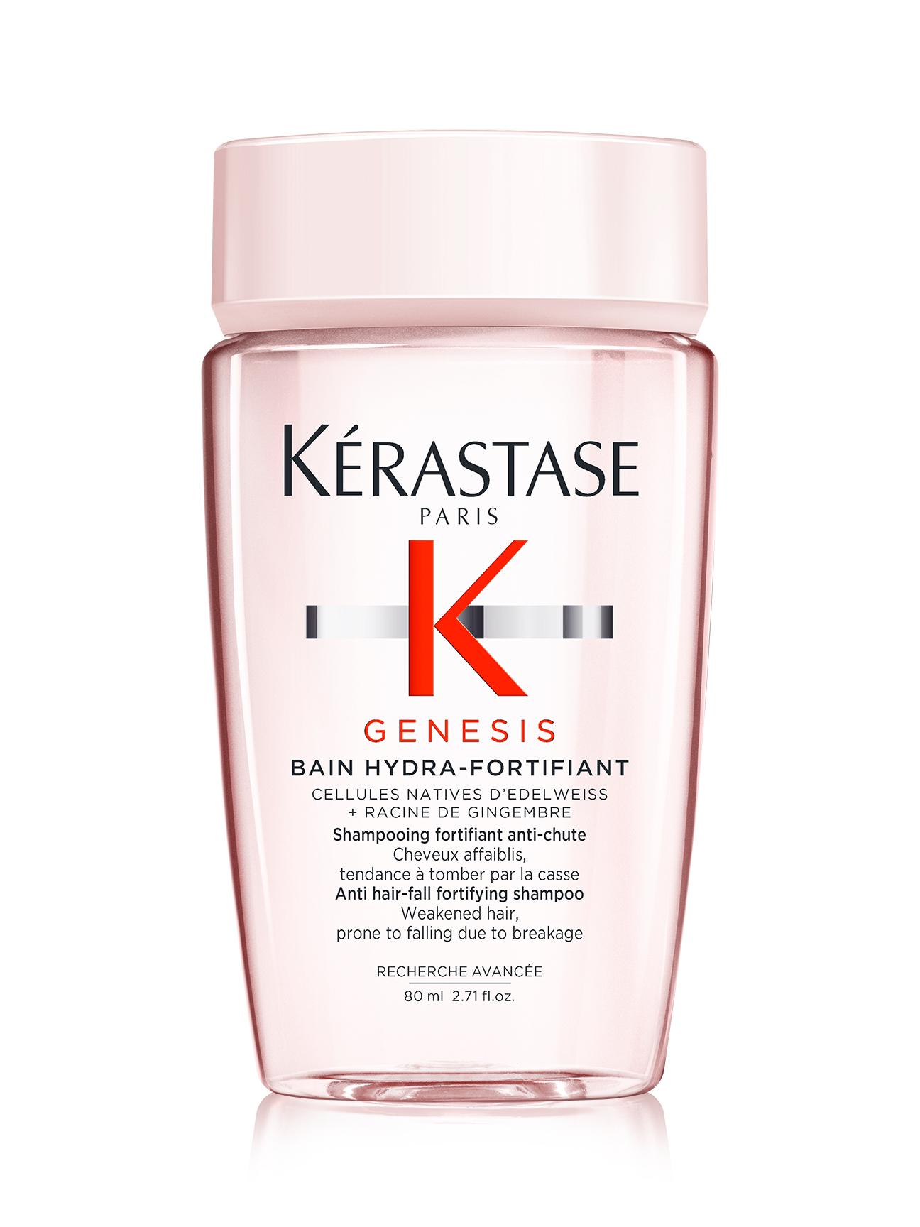 Szampon wzmacniający przeciw wypadaniu włosów Kérastase Genesis Bain Hydra-Fortifiant - 80 ml + bezpłatny prezent