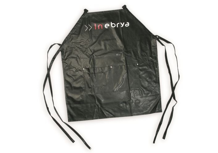 Fartuch fryzjerski z kieszeniami Inebrya - czarny (7721116) + bezpłatny prezent