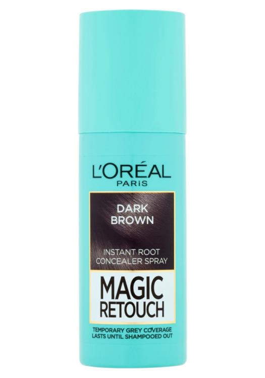 Spray do retuszu odrostów Loréal Paris Magic Retouch - 75 ml - ciemny brąz - L’Oréal Paris