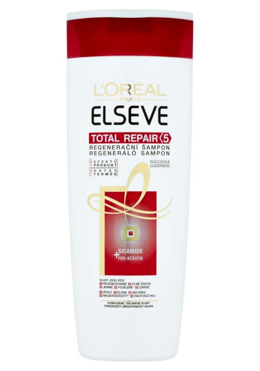Szampon do włosów zniszczonych Loréal Elseve Total Repair 5 - 400 ml - L’Oréal Paris