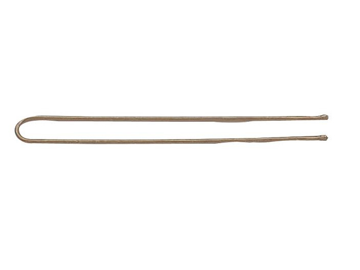 Kokówka do włosów prosta Sibel - 7 cm - 500 g - brązowa (937050015)