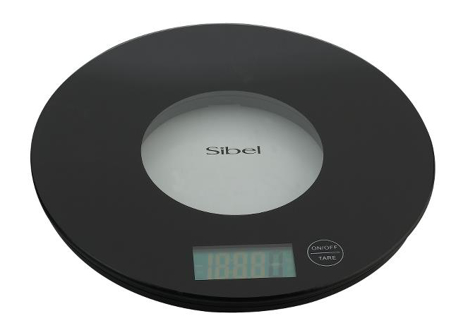 Uniwersalna waga fryzjerska szklana Sibel Glascaly - max 5000 g (0002002) + bezpłatny prezent