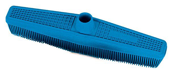 Antystatyczna miotła szczotka Sibel RUBBER BROOM - niebieska (845193104)