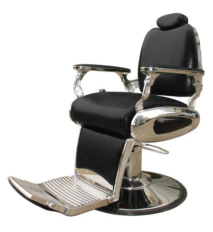 Fotel fryzjerski Barburys by Sibel - czarny (019023002) + bezpłatny prezent