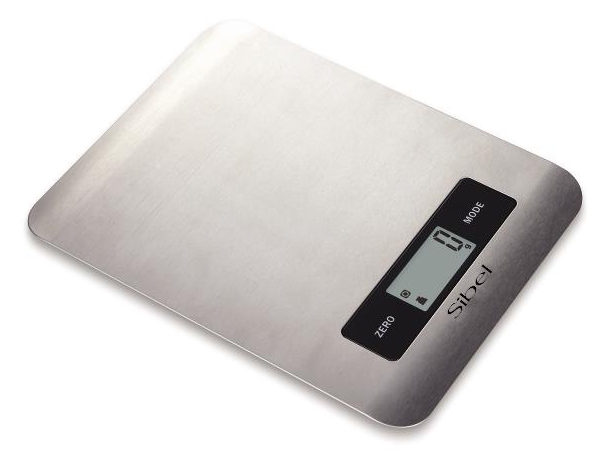 Uniwersalna waga fryzjerska ze stali nierdzewnej Sibel Steel Style II - max 2000 g (0002004) + bezpłatny prezent