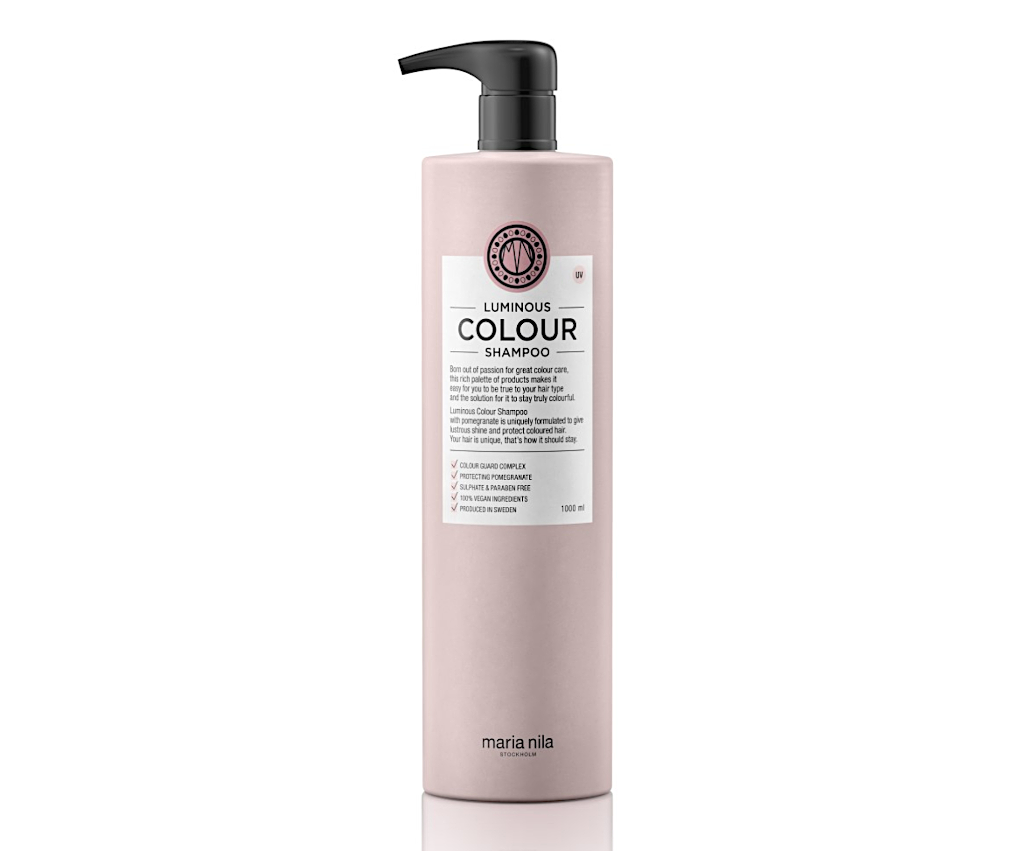 Szampon do włosów farbowanych Maria Nila Luminous Colour Shampoo - 1000 ml + bezpłatny prezent