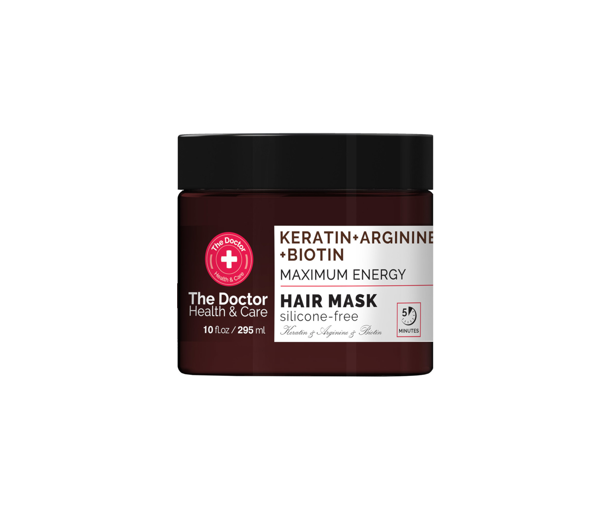 Maska wzmacniająca do włosów The Doctor Keratin + Arginine + Biotin Mask - 295 ml