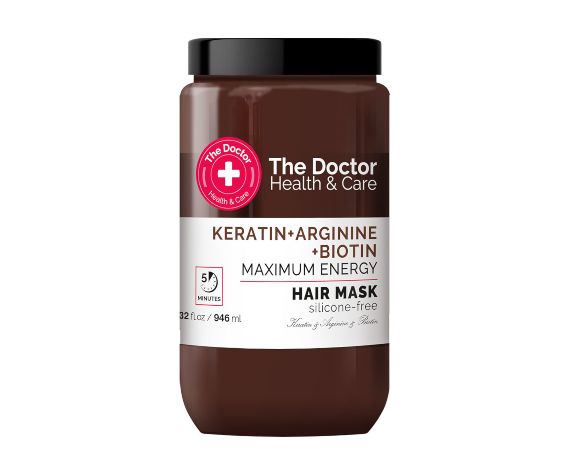 Maska wzmacniająca do włosów The Doctor Keratin + Arginine + Biotin Mask - 946 ml