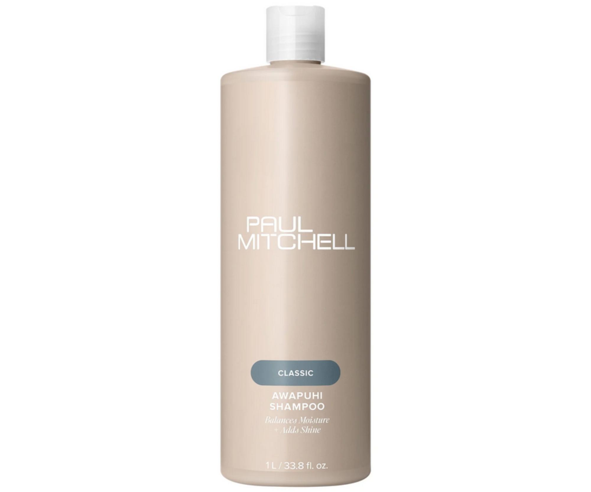 Delikatnie oczyszczający szampon nawilżający Paul Mitchell Classic Awapuhi Shampoo - 1000 ml + bezpłatny prezent