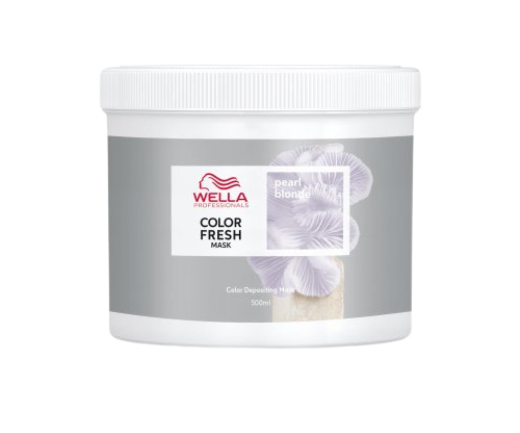 Odżywcza maska koloryzująca do włosów Wella Color Fresh Mask Pearl Blonde - 500 ml - perłowy blond (99350156140) + bezpłatny prezent